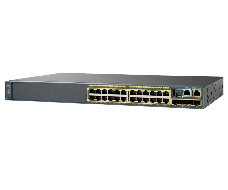 سوئیچ شبکه cisco 24 tsl