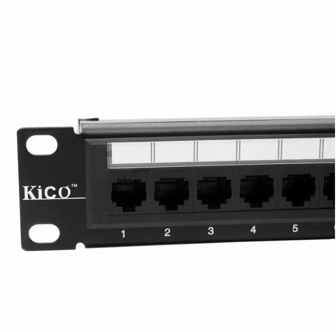 پچ پنل لودد 24 پورت Kico Patch Panel 24 Ports CAT 6 - تصویر 3