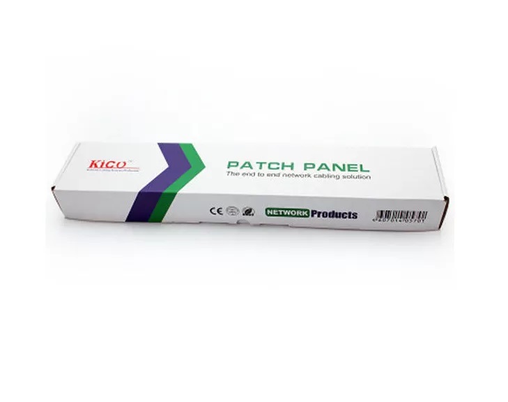 پچ پنل لودد 24 پورت Kico Patch Panel 24 Ports CAT 6 - تصویر 5
