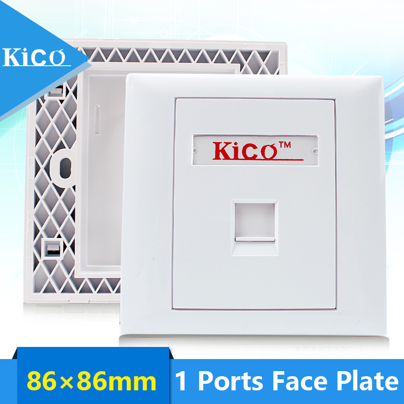 فیس پلیت تک پورت Kico Face Plate Single - تصویر 3