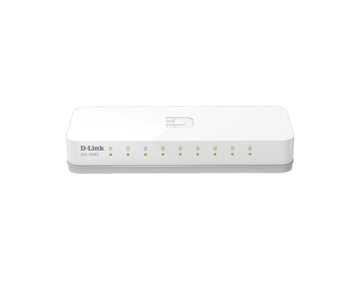 سوئیچ 8 پورت 10/100 دی لینک مدل DES-1008C
