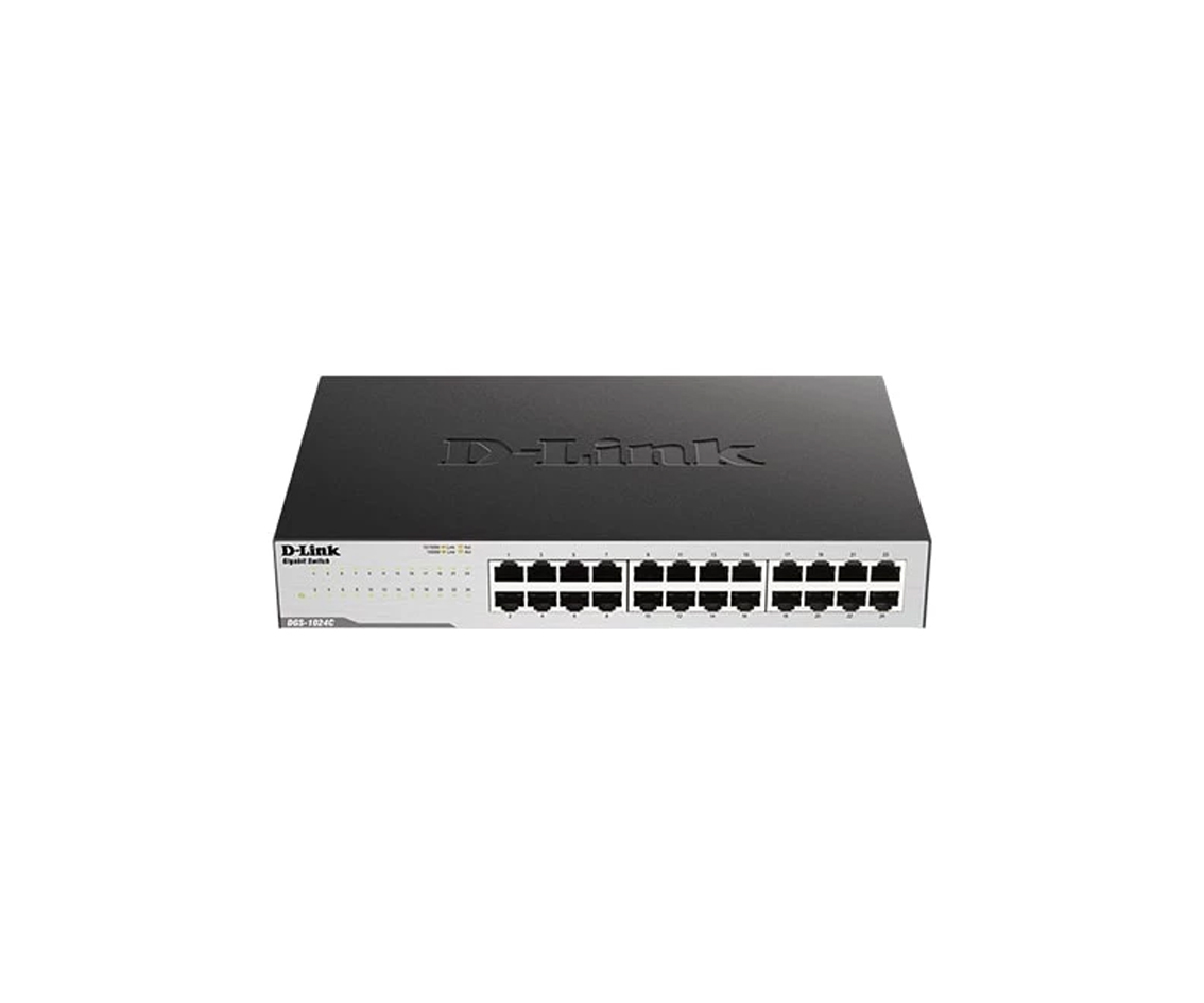 سوئیچ 24 پورت گیگابیتی دی لینک مدل DGS-1024C