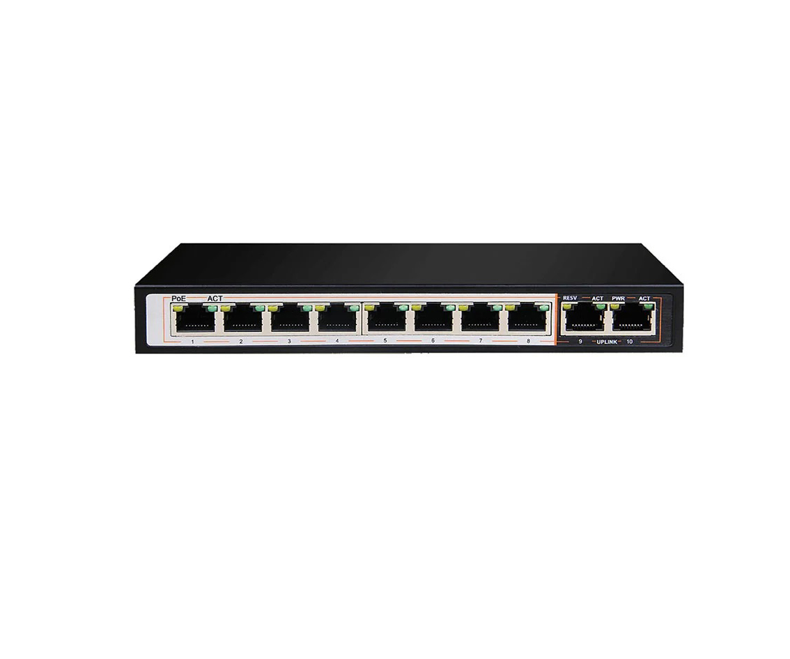 سوییچ 10 پورت PoE گیگابایتی دی-لینک مدل DGS-F1010P-E