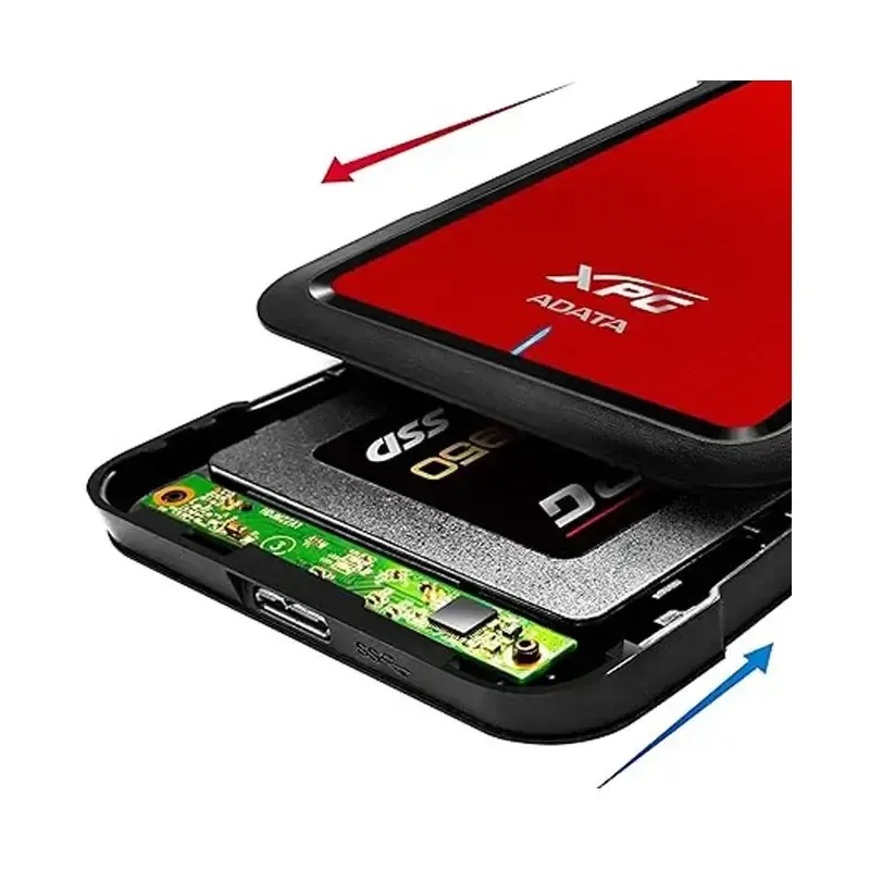 باکس هارد اکسترنال 2.5 اینچ ای دیتا مدل ADATA EX500 - تصویر 3