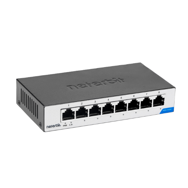 سوئیچ غیرمدیریتی 8 پورت Neterbit نتربیت مدل NGS-1008C - تصویر 4