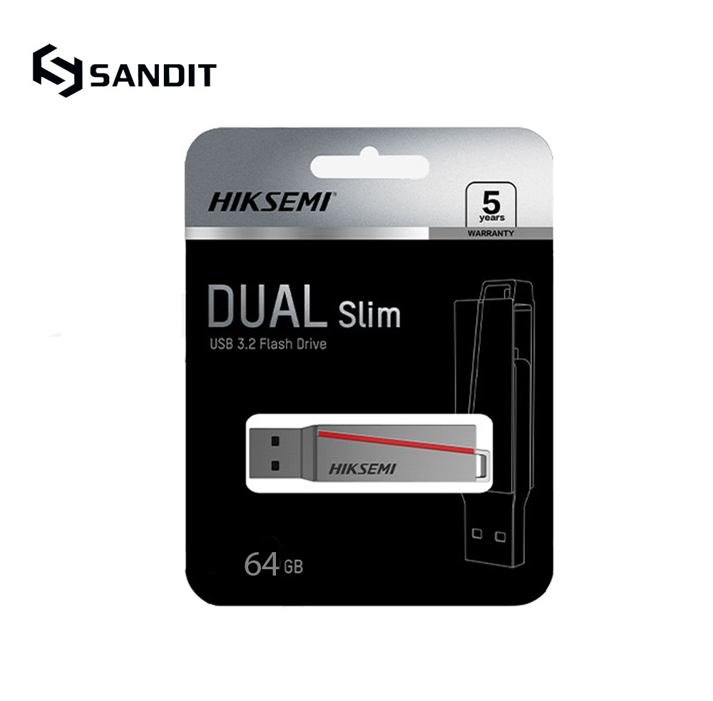 فلش مموری هایک سمی مدل HS-USB-E307C با ظرفیت 64 گیگابایت
