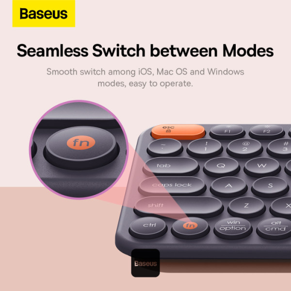 کیبورد بیسیم باسئوس Baseus K01B - تصویر 3