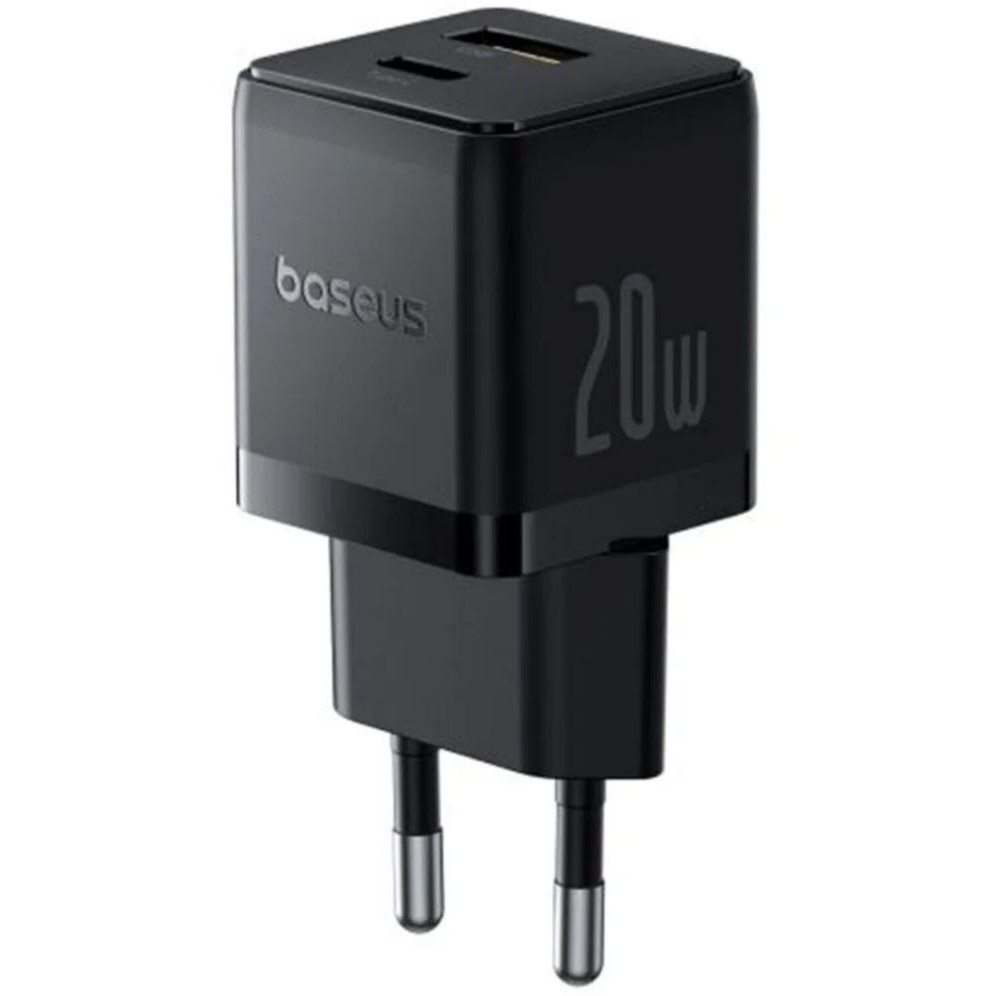 شارژر دیواری باسئوس مدل Palm Fast Charger ۲۰ وات دو پورت